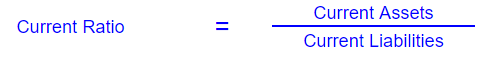 image of current ratio formula
